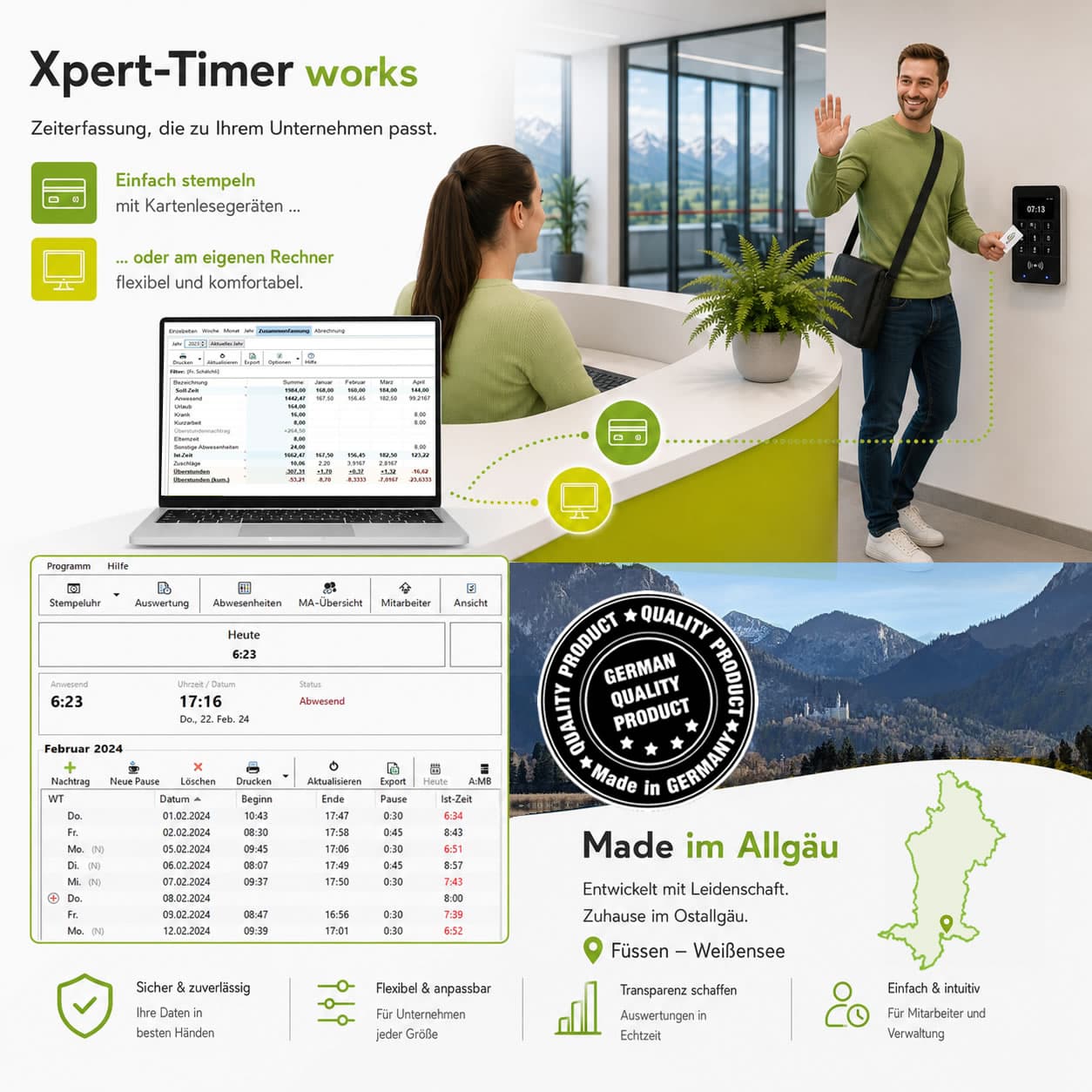 Xpert-Timer works wird im Allgäu programmiert